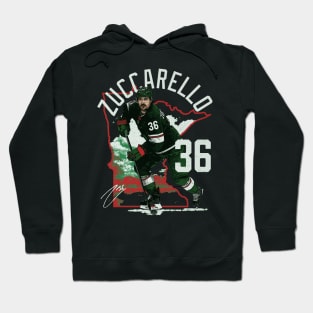 Mats Zuccarello Minnesota State Outline Hoodie